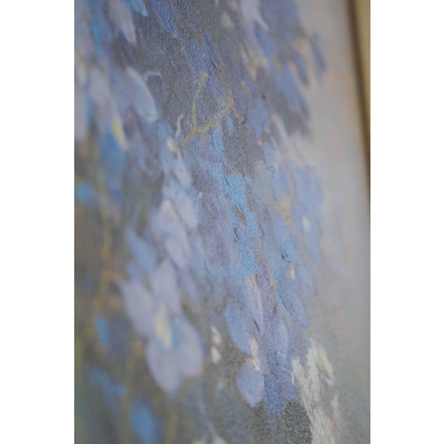 Traditional Laura Hills Oil on Canvas Still Life Flowers Signed For Sale - Image 3 of 12