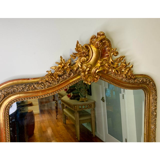 19th Century Louis XV Mirror For Sale In Los Angeles - Image 6 of 8