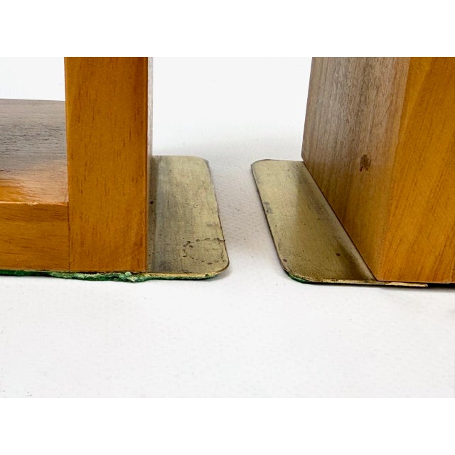 Mid-Century Modern Cube Bookends from Nassauer Kunstgewerbe, 1960s, Set of 2 For Sale - Image 11 of 12