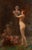 Albert Cresswell, Nymph Adorning a Bust in a Garden, Oil on Canvas For Sale - Image 16 of 16