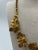 Gold-toned Brass And Freshwater Pearl Statement Necklace For Sale - Image 10 of 11