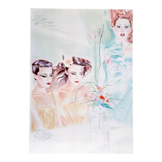 Pater Sato, Flower, Lithograph For Sale