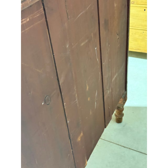 Antique Pine Two Over Three Drawers - Chest of Drawers From England For Sale - Image 18 of 18