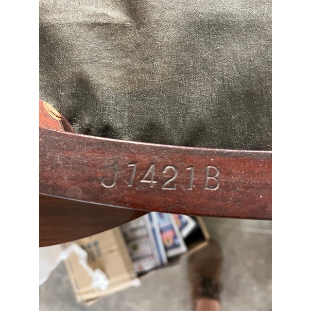 Vintage Art Deco Vanity Stool by Company of Master Craftsmen W. & J. Sloane For Sale - Image 12 of 12