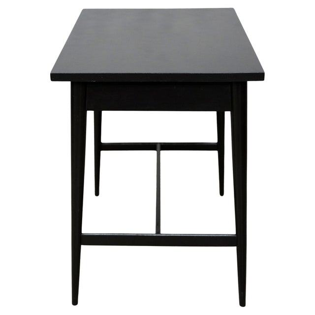 Black Paul McCobb Black Nightstand or Side Table, Planner Group by Winchendon Furniture, 1950s For Sale - Image 8 of 9