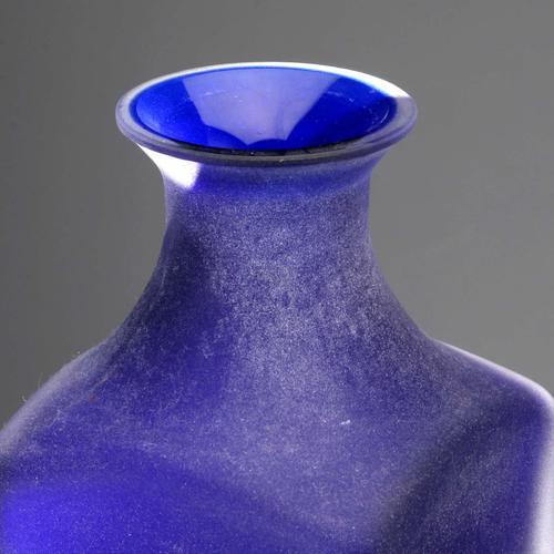 Vintage Glass Bottle by Gino Cenadese, Italy, 1960s For Sale - Image 6 of 12