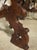 Wood 18th Century Spanish Baroque Single Plank Table With Wrought Iron Stretchers For Sale - Image 7 of 18