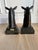 Maitland - Smith Vintage Maitland-Smith Horse Head Bookends on Tessellated Marble Bases For Sale - Image 4 of 6