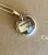 2020s Large Cabochon Rutilated Quartz Gold. Pendant on 18 K Chain For Sale - Image 5 of 6