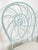 Wrought Iron Nautilus Shell Dining Set- Table and 4 Chairs For Sale - Image 4 of 12