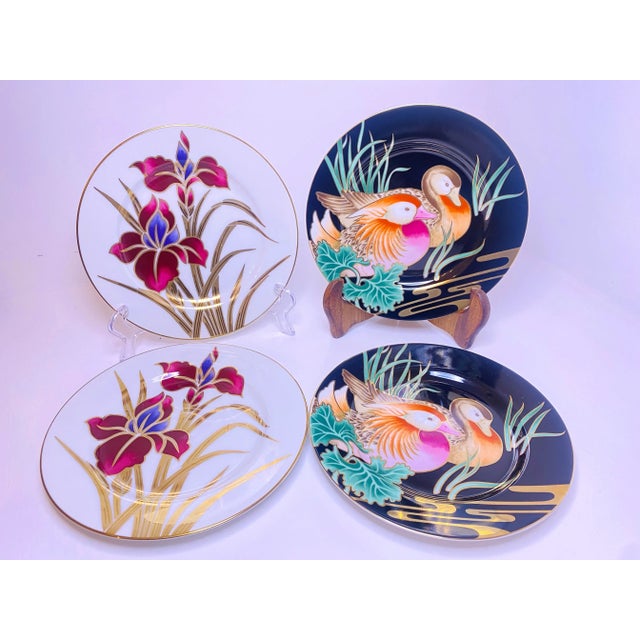 1980s Fits & Floyd Salad Plates, Set of 4, Made in Japan For Sale In Atlanta - Image 6 of 6
