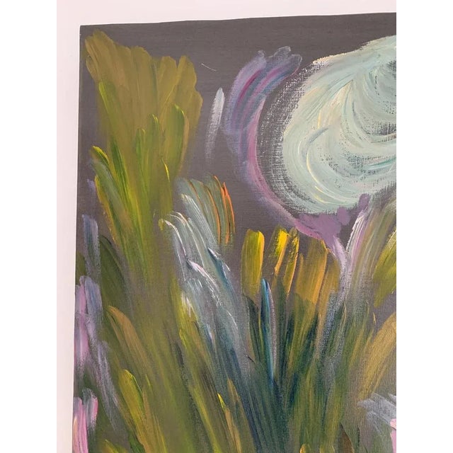 Early 21st Century Rosetta Vercellotti, Processione di intenti, 2023, Acrylic on Canvas For Sale - Image 5 of 10