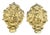 Golden Friezes in Lime Wood, Set of 2 For Sale