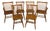 Vintage Mid-Century Stickley Cherry Valley Spindle Back Dining Chairs - Set of 6 (2 Arm, 4 Side) For Sale