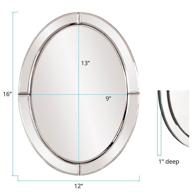 Silver Opal Mirror For Sale - Image 8 of 9