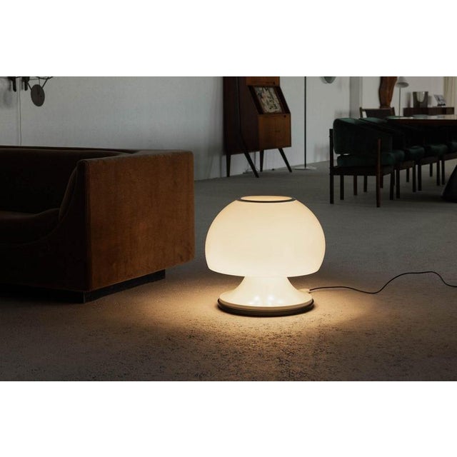 A true icon of mid-century italian lighting design, this rare large version of model 596 was designed by the legendary...