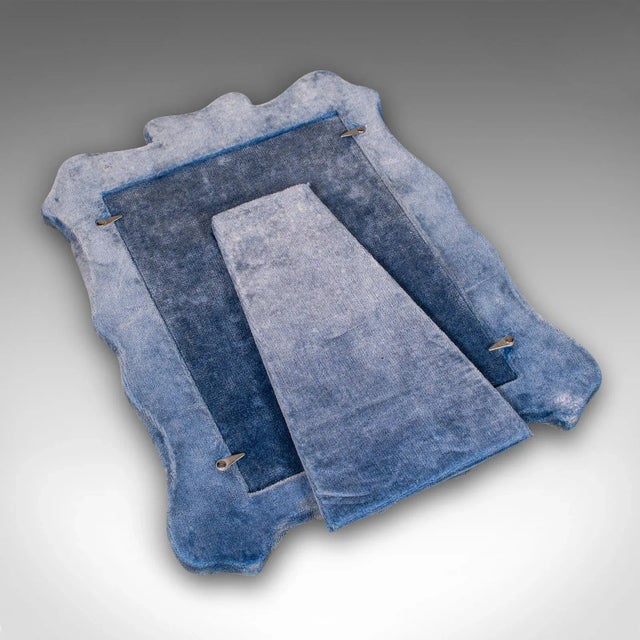 Pair of Vintage Portrait Picture Frames, English, Silver Plate, 5x7, Art Deco For Sale - Image 6 of 10