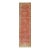 Zabihi Collection Red Worn Antique Khotan Runner - 2'5" x 9' For Sale