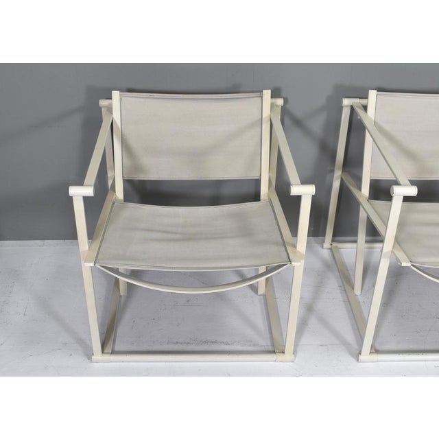 Pastoe Set of FM60 Armchairs by Radboud van Beekum for Pastoe, Netherlands, 1981 For Sale - Image 4 of 17