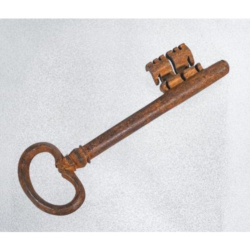 Ancient 19th Century Iron Key For Sale - Image 12 of 14