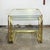 Mid-Century Modern Brass and Smoked Glass Nesting Tables by Milo Baughman, 1970s, Set of 3 For Sale - Image 5 of 7