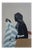 Wanting Solitude and Closeness, Female Nude, Linocut Original Print, Unframed, 2020 For Sale