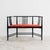 A refined two-seater sofa (indoor bench) from the postmodern era dating back to the 1980s. The design is a clear and...