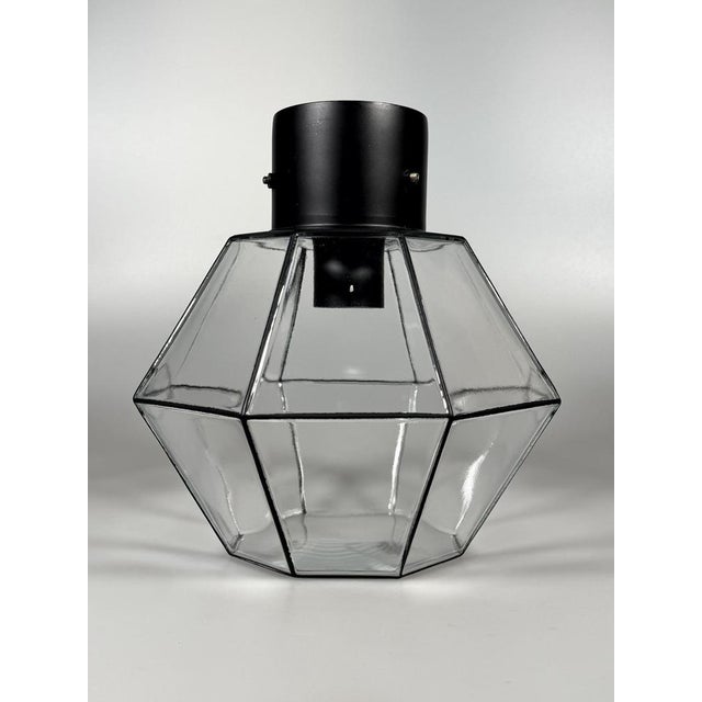 1960s/70s Ceiling Lamp by Glashütte Limburg, Germany, Space Age Item: Ceiling Lamp Manufacturer: Glashütte Limburg...