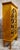 Yellow Regency Ochre Astral Glazed Display Cabinet, 1820 For Sale - Image 8 of 12
