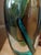 1990s 1995 Signed Randy Strong Dichroic Art Glass Vase For Sale - Image 5 of 7