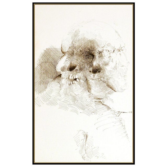 Message us to inquire about custom framing options! (Included for free with every purchase) The item up for sale is a...