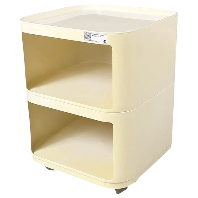 Italian Space Age Red Chest of Drawers attributed to Castelli for Kartell, 1970s For Sale