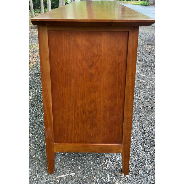 Shaker Style Solid Cherry Credenza / Sideboard For Sale - Image 10 of 10