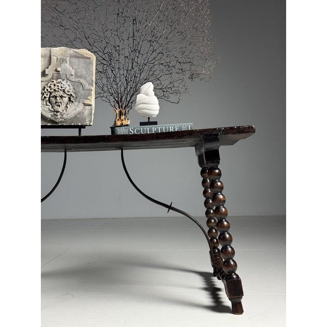 Antique Spanish Table, 1700s For Sale - Image 5 of 18