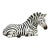 Signed 1981 Ceramic Zebra Sculpture by the Townsends, Usa For Sale