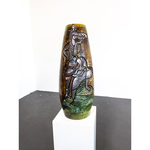 Floor Vase by Marian Zawadzki, 1965 For Sale - Image 10 of 10