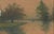 Louisiana Bayou Scene (Framed Antique Landscape Painting), Alexander Drysdale For Sale - Image 4 of 4
