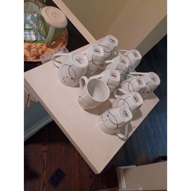 1990s Pescara Ceramic Tabletop Mugs - Set of 11 For Sale In Cincinnati - Image 6 of 6