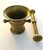 Antique bronze mortar and pestle. Useful kitchen decor. Original condition.