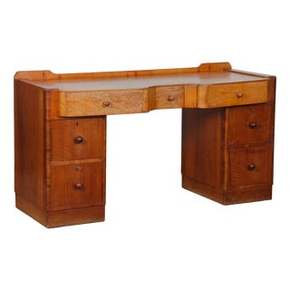 Burl Wooden Dressing Table, 1930s For Sale