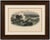 Le Squale Scie (Sawfish), Hand-Colored Engraving, 1840 An energetic marine scene showing fishermen struggling to secure a...