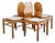 Mid-Century Scandinavian Dining Chairs form JYSK, 1970s, Set of 4 For Sale