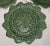 Bring whimsical Portuguese craftsmanship to your table with this beautiful set of four Vintage Bordallo Pinheiro Green...
