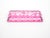 Glass Mid-Century Modern Val Saint Lambert Pink Crystal Cut and Etched Vanity Tray For Sale - Image 7 of 9