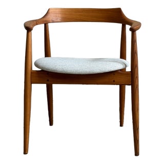 ST-750 Armchair by Arne Wahl Iversen for Niels Eilersen, Denmark, 1950s For Sale