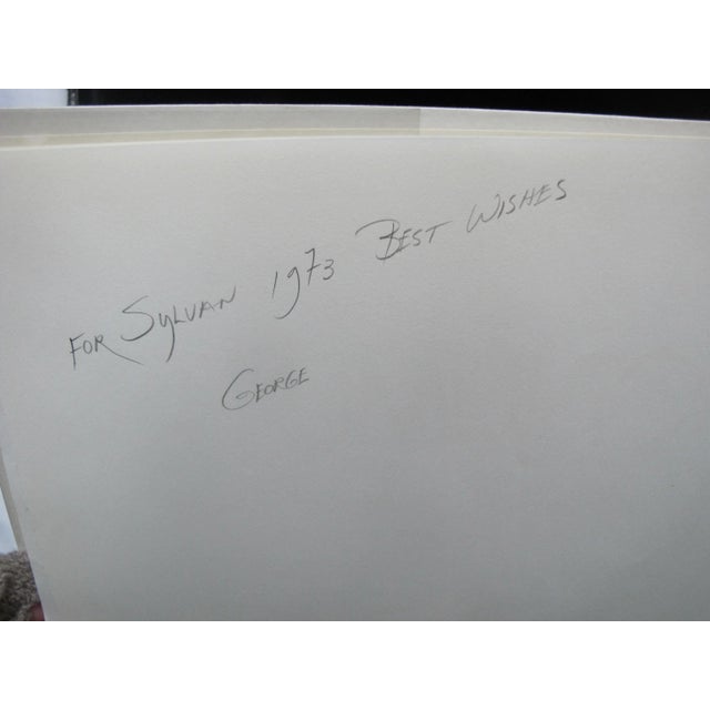 Abstract George Nama Book of Linocuts Monuments With Poetry by Aaron Stuart Lupovitch For Sale - Image 3 of 12