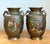 Chinoiserie Vintage Asian Cloisonné Urns - A Pair For Sale - Image 3 of 12