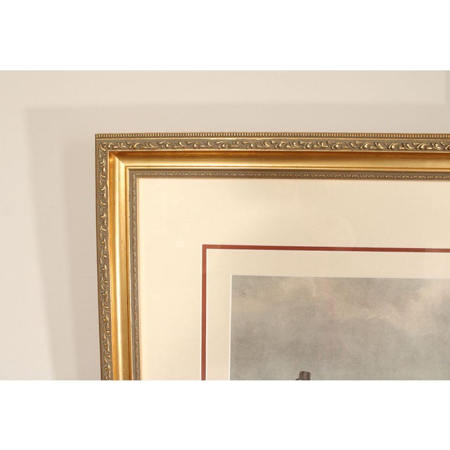 Richard Woodman Framed Engraving, 'The Earl of Derby's Stag Hounds' For Sale - Image 10 of 14