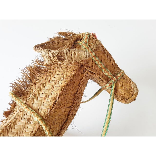 Donkey Plant Stand on Wheels, 1950s For Sale - Image 9 of 12