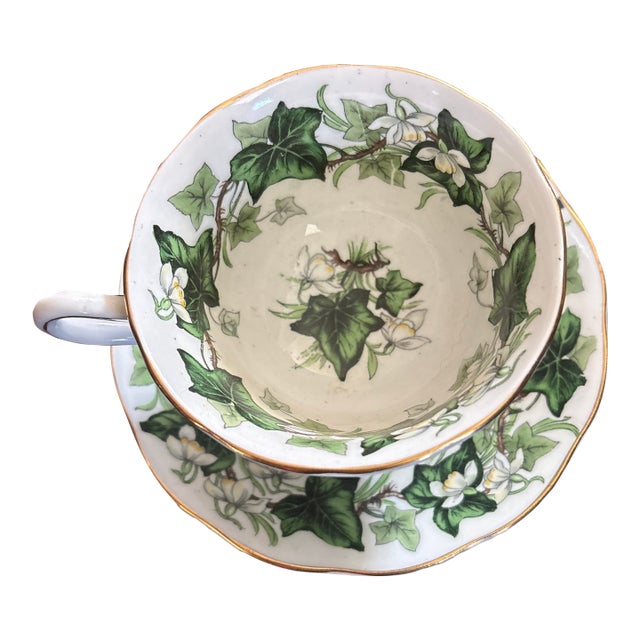 1970s Royal Albert Ivy Lea Teacup and Saucer For Sale